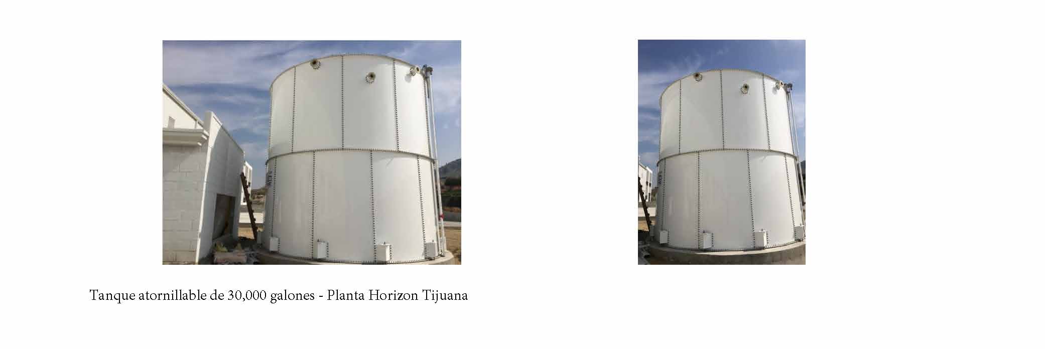 Cisterna Promare – instalación hidráulica